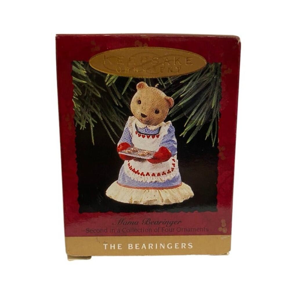 Hallmark Christmas Ornament-Mama Bearingers #2 In Series Circa1993